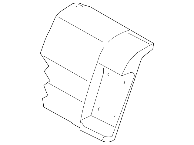 88620-ZK50C Деталь SEAT BACK COVER, RIGHT