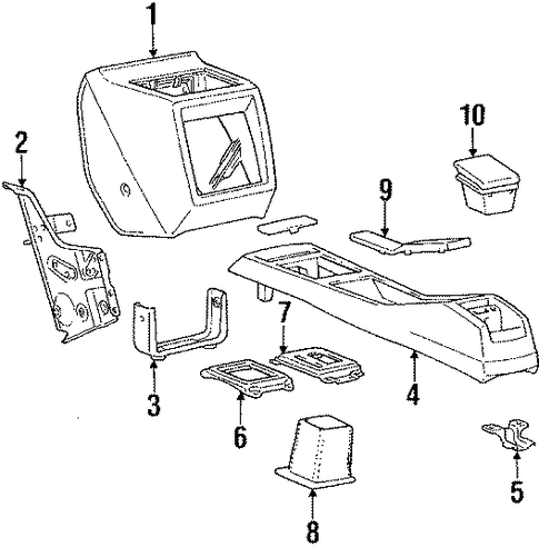 Cordia CENTER CONSOLE