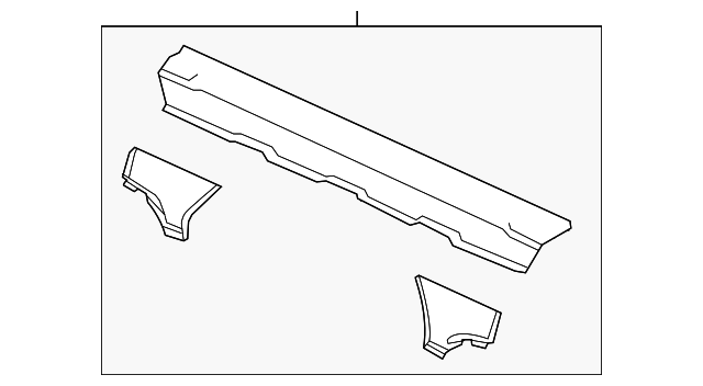 68045533AD Деталь PACKAGE TRAY LOWER REINF