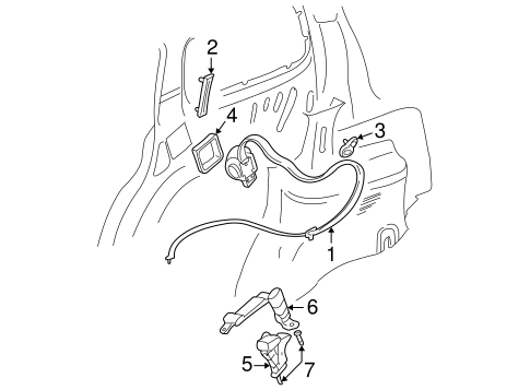 Durango REAR SEAT BELTS