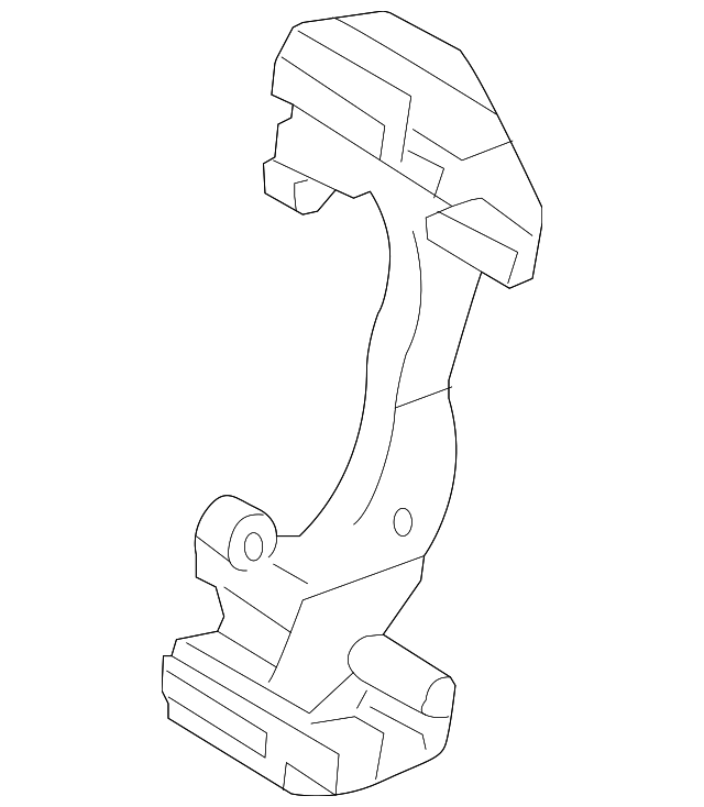 BP4S-33-281C Деталь CALIPER SUPPORT, LEFT
