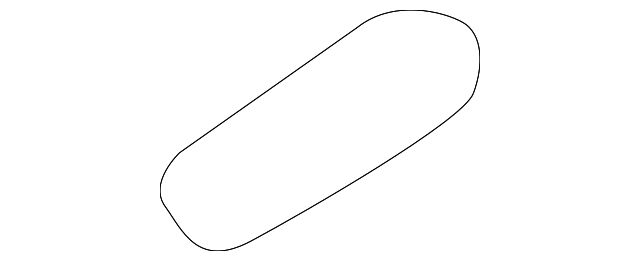 MR971442 Деталь REAR COVER, RIGHT