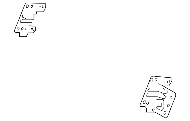 19316462 Деталь RADIO BRACKET, RIGHT