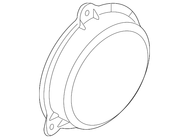19317486 Деталь FRONT DR SPEAKER, LEFT