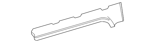 90669227027J69 Деталь UPPER TRIM, LEFT