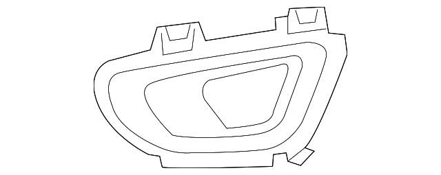 86526-C6020 SIDE TRIM, RIGHT