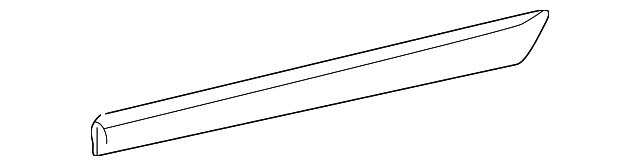 GD7B5068300 Деталь BODY SIDE MLDG, RIGHT
