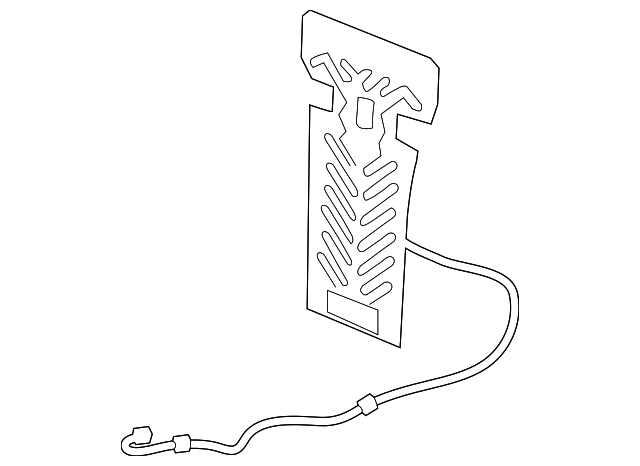 81124-T7W-A21 HEATER, R. FR. SEAT-BACK