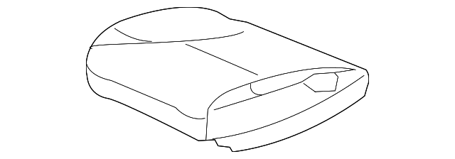81131-T7W-A21ZD COVER, R. FR. SEAT CUSHION TRIM *NH1030L