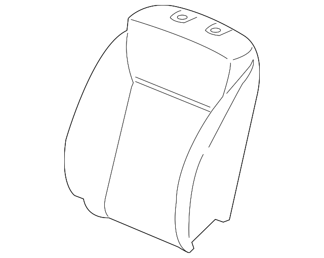81127-T7W-A91 Деталь PAD, R. FR. SEAT-BACK