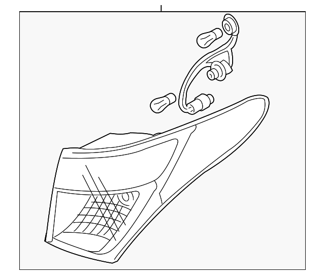 92402-3J050 TAIL LAMP ASSY, RIGHT