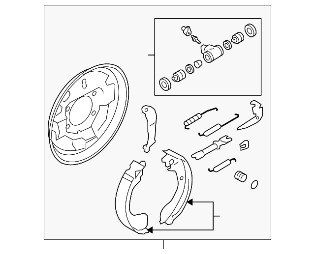 44010-ZW80A BRAKE ASSY, LEFT