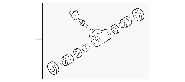 44100-ET000 WHEEL CYLINDER, LEFT