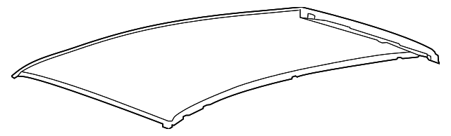 CJ5Z-7850202-A Деталь ROOF PANEL