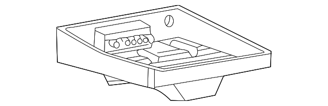 1L2Z-10732-AA Деталь BATTERY TRAY