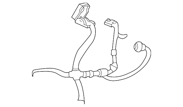 2L2Z14300AA Деталь BATTERY CABLE