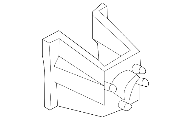 57214-0W010 Деталь MOUNT BRACKET