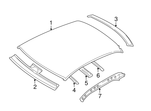 Impreza ROOF & COMPONENTS