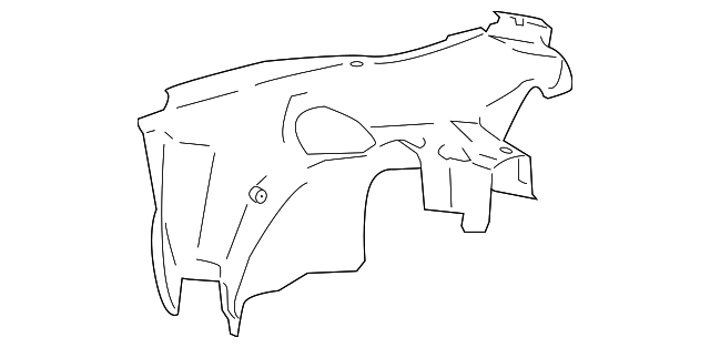 221-524-06-25 Деталь SIDE SHIELD, RIGHT