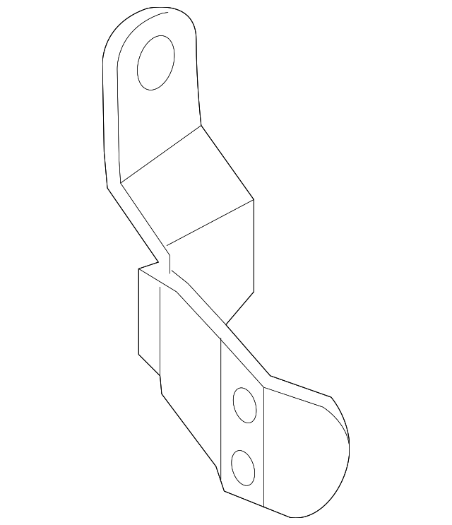 22342-2B700 Деталь CONDENSER HOLDER