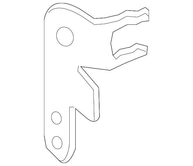 39211-2B040 Деталь CONDENSER MOUNT BRACKET