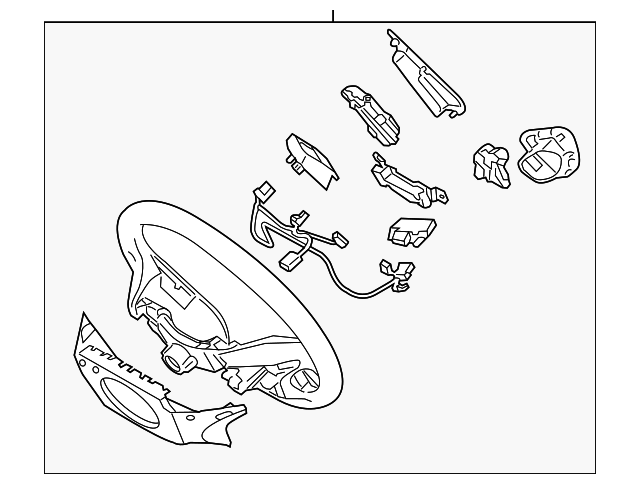 56110-4R210-RAS STEERING WHEEL
