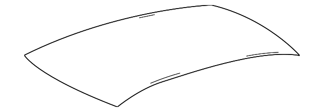 63111-02400 Деталь ROOF PANEL