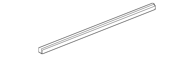 72875-TZ5-A11 Деталь WEATHERSTRIP, L. RR. DOOR (INNER)