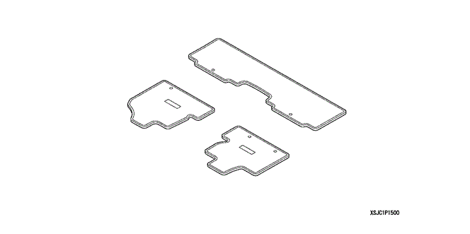 ACCESSORIES/FLOOR CARPET for 2007 Honda RIDGELINE #1