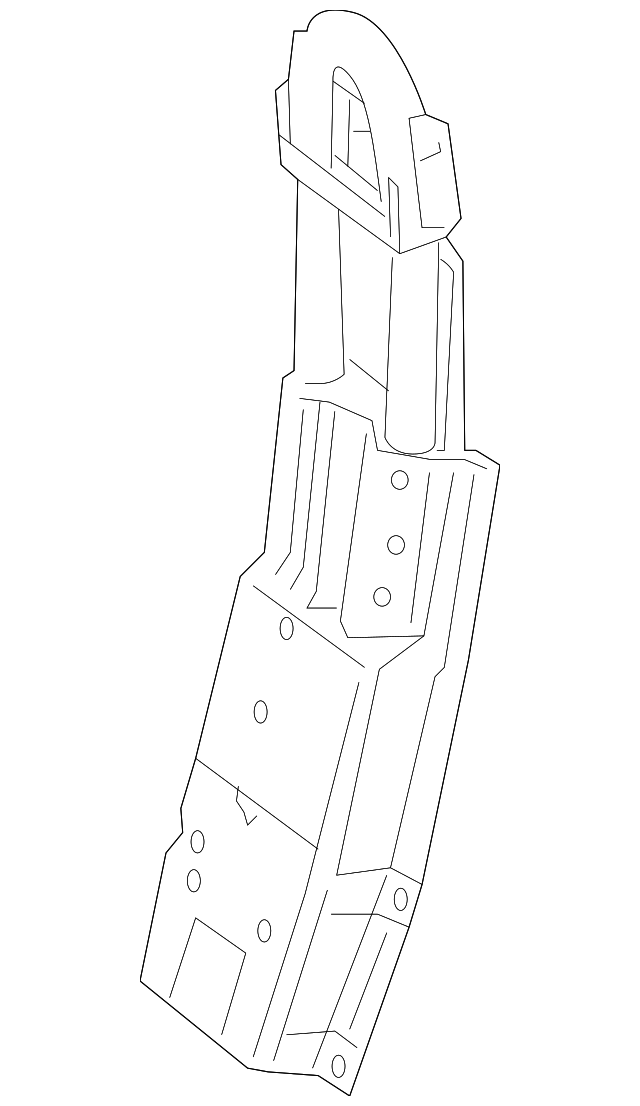 207-860-06-32 Деталь ROLL BAR, RIGHT