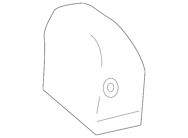 207-970-53-50-8P13 Деталь HEADREST, RIGHT
