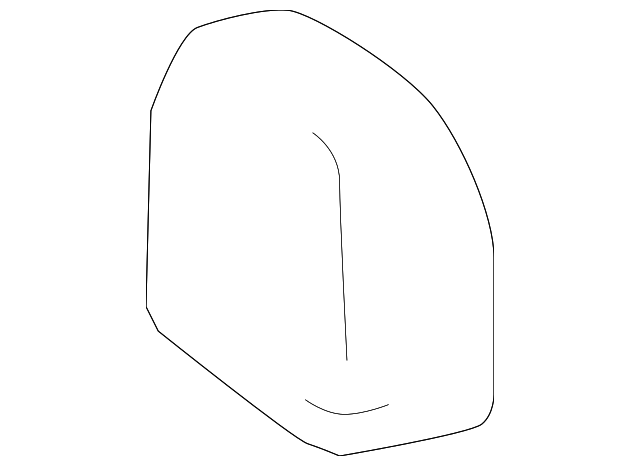 207-970-52-50-8P13 Деталь HEADREST, LEFT