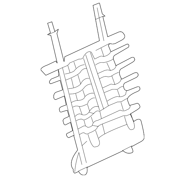 12377493 Деталь LUMBAR ADJUSTER, LEFT