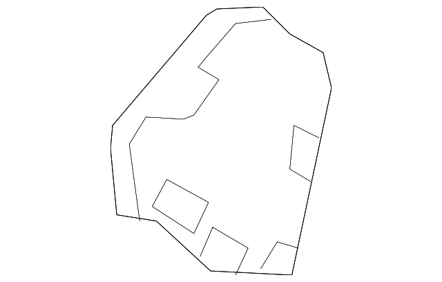 15947250 Деталь INNER FINISH PNL