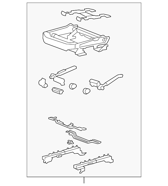 25941135 Деталь SEAT FRAME