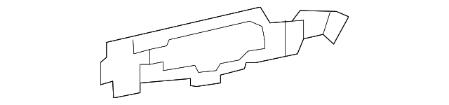 25780740 Деталь OUTER FINISH PNL BRACKET