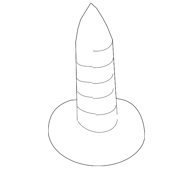 6559A030 Деталь FRONT COVER SCREW