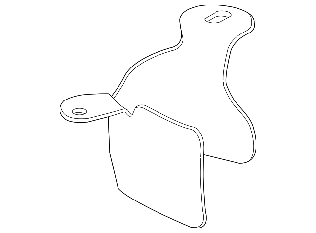5038681AA HEAT SHIELD, LEFT