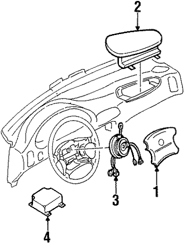 Quest AIR BAG COMPONENTS
