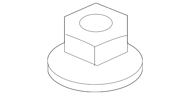 90179-A0009 HOLD DOWN CLAMP NUT