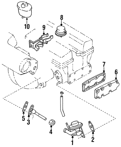 Cressida EGR SYSTEM