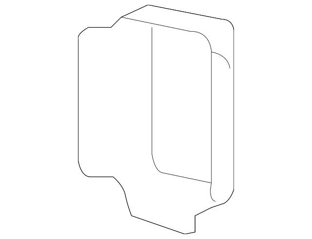 22727503 Деталь BUMPER BRACKET, RIGHT