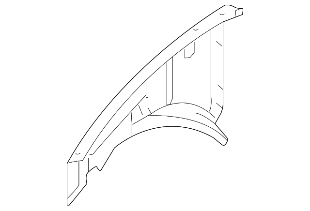 15829064 Деталь UPPER RAIL, LEFT