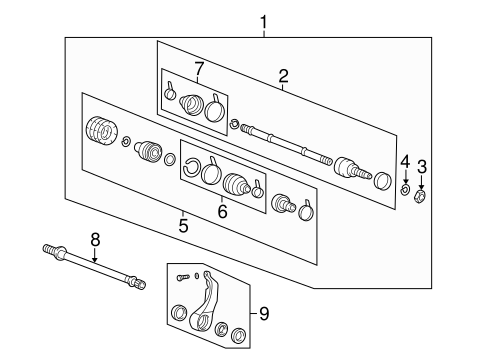 Optima DRIVE AXLES