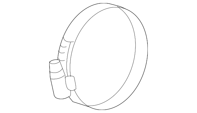 7T4Z-3C650-B Деталь CLAMP, RIGHT