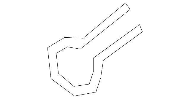 7T4Z-3K176-A Деталь OUTER TIE ROD COTTER PIN, RIGHT