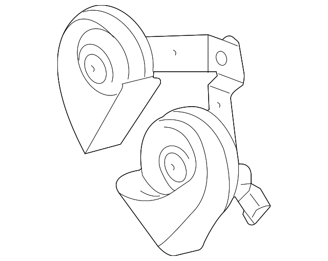BC3Z-13832-A Деталь HORN