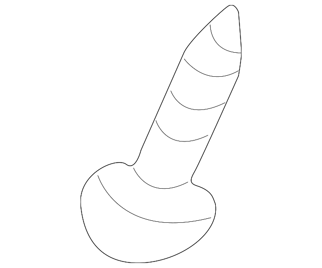 K9987-40412 Деталь LICENSE LAMP SCREW