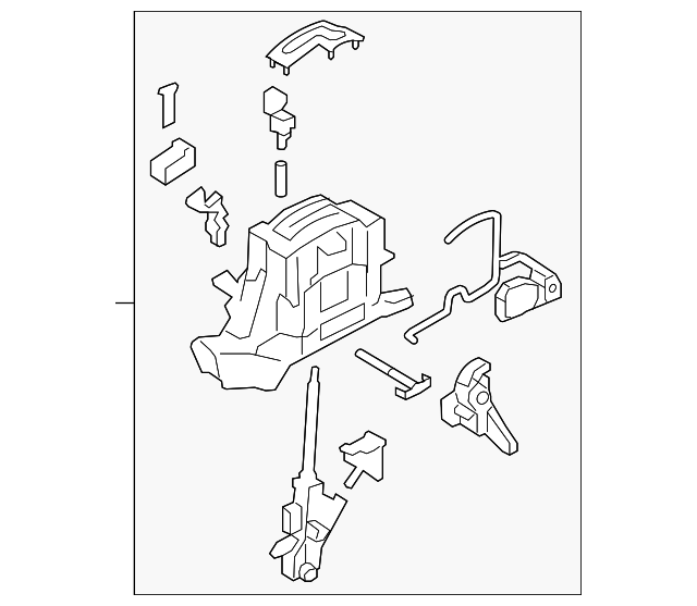 46700-2T300 SHIFTER ASSY