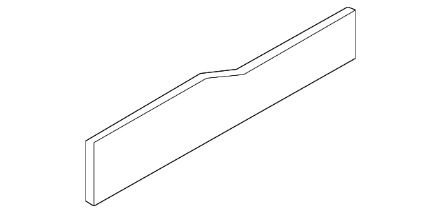 84613-4C000 INSULATOR PAD, LEFT